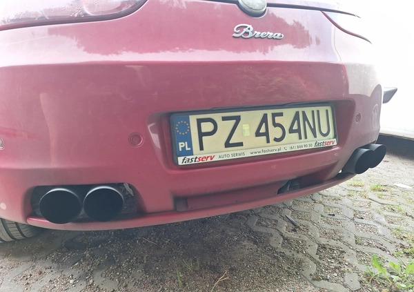 Alfa Romeo Brera cena 26000 przebieg: 251800, rok produkcji 2008 z Luboń małe 379